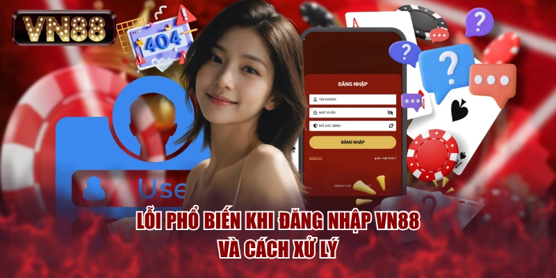 Lỗi phổ biến khi đăng nhập VN88 và cách xử lý